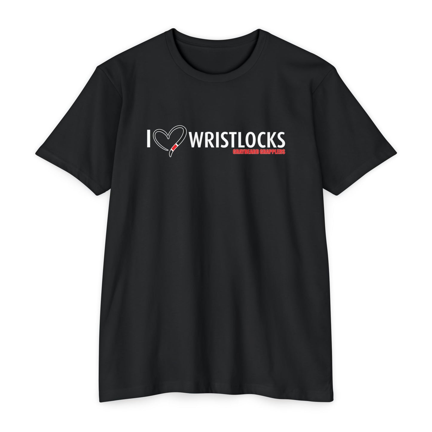 I Heart Wristlocks - Unisex CVC Jersey T-Shirt