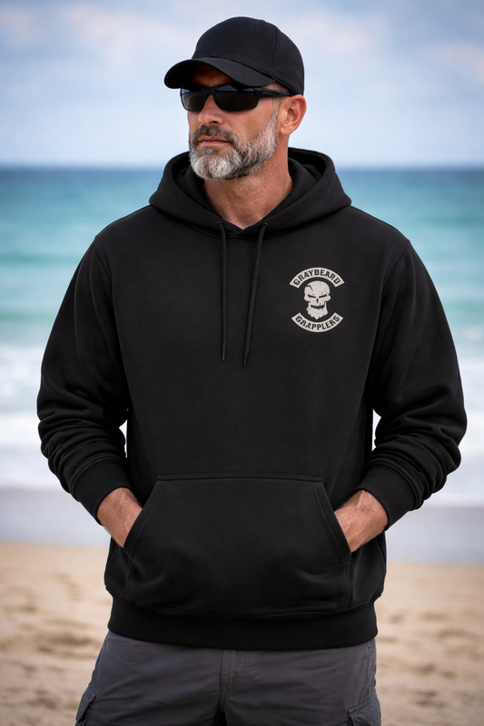 GG Biker Patch Fleece Jiu-jitsu Hoodie