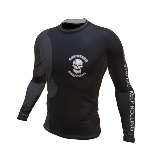 GG Skull Long-Sleeve Rashguard