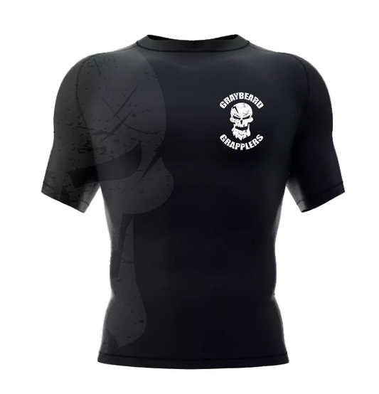 GG Skull Short-Sleeve Rashguard