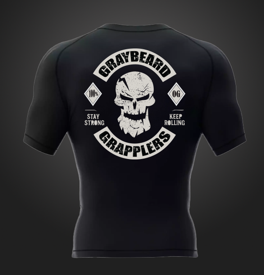 GG Biker Patch Short Sleeve Rashguard