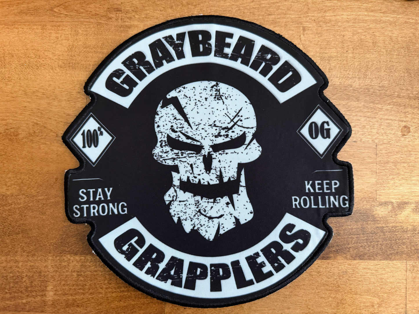 9" Biker Patch