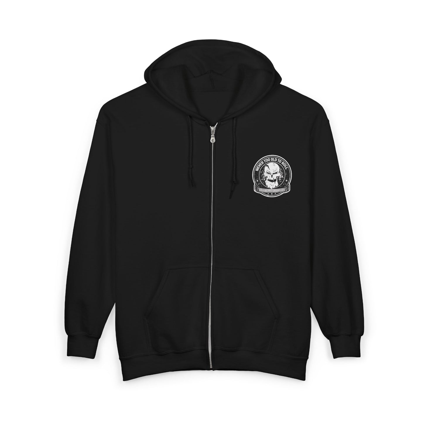 Never Too Old To Roll 50/50 Zip Hoodie