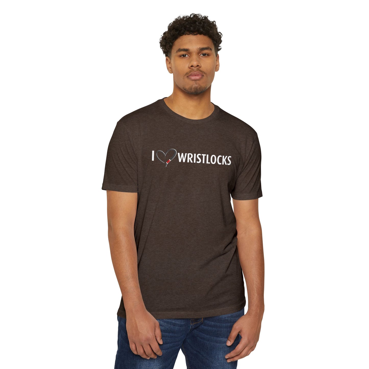 I Heart Wristlocks - Unisex CVC Jersey T-Shirt