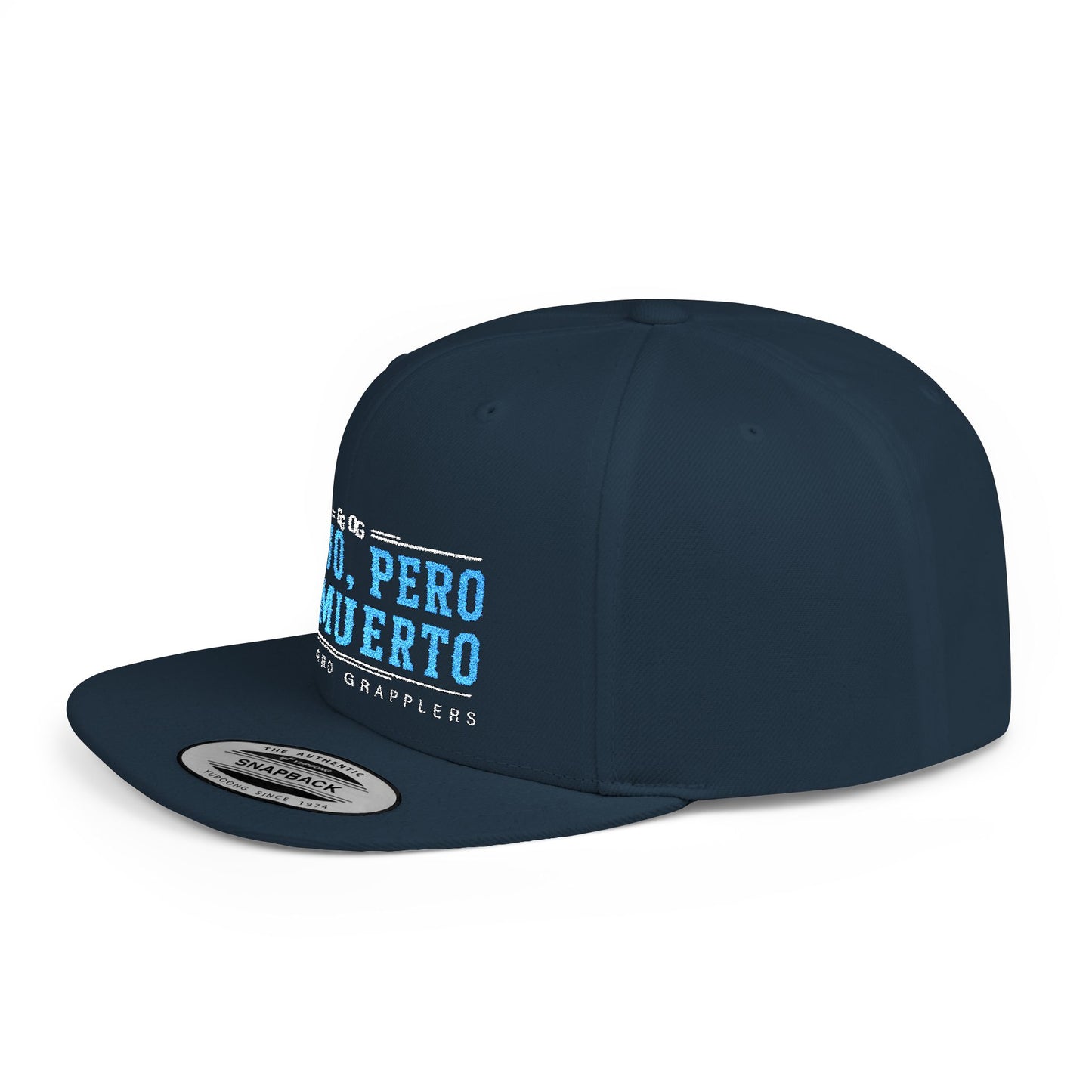 No Muerto Flat Bill Snapback Hat
