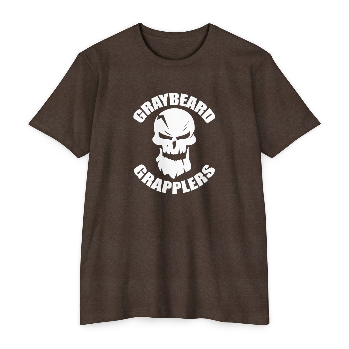 Graybeard Grapplers Logo Tee - Unisex CVC Jersey T-Shirt