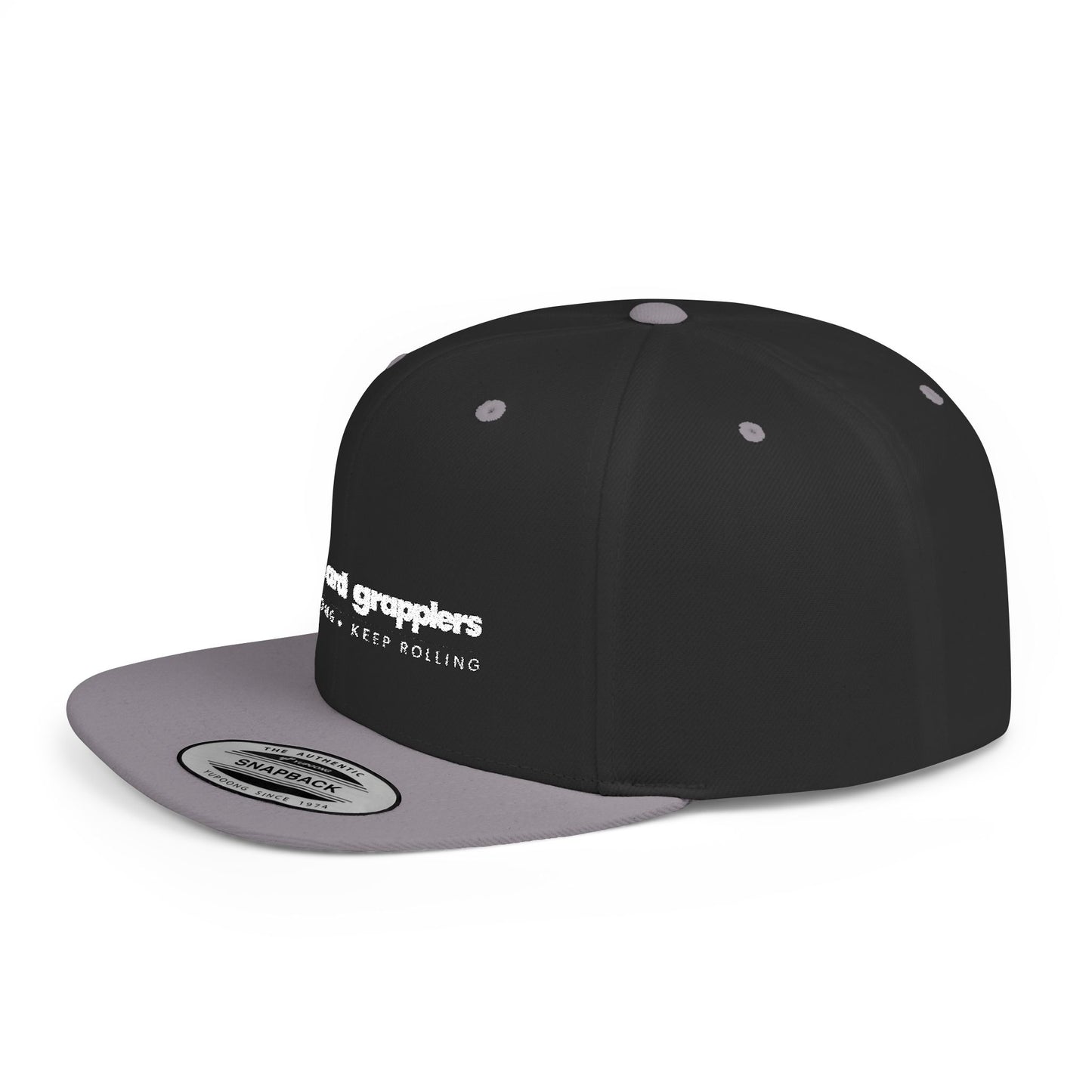 Stay Strong Flat Bill Snapback Hat
