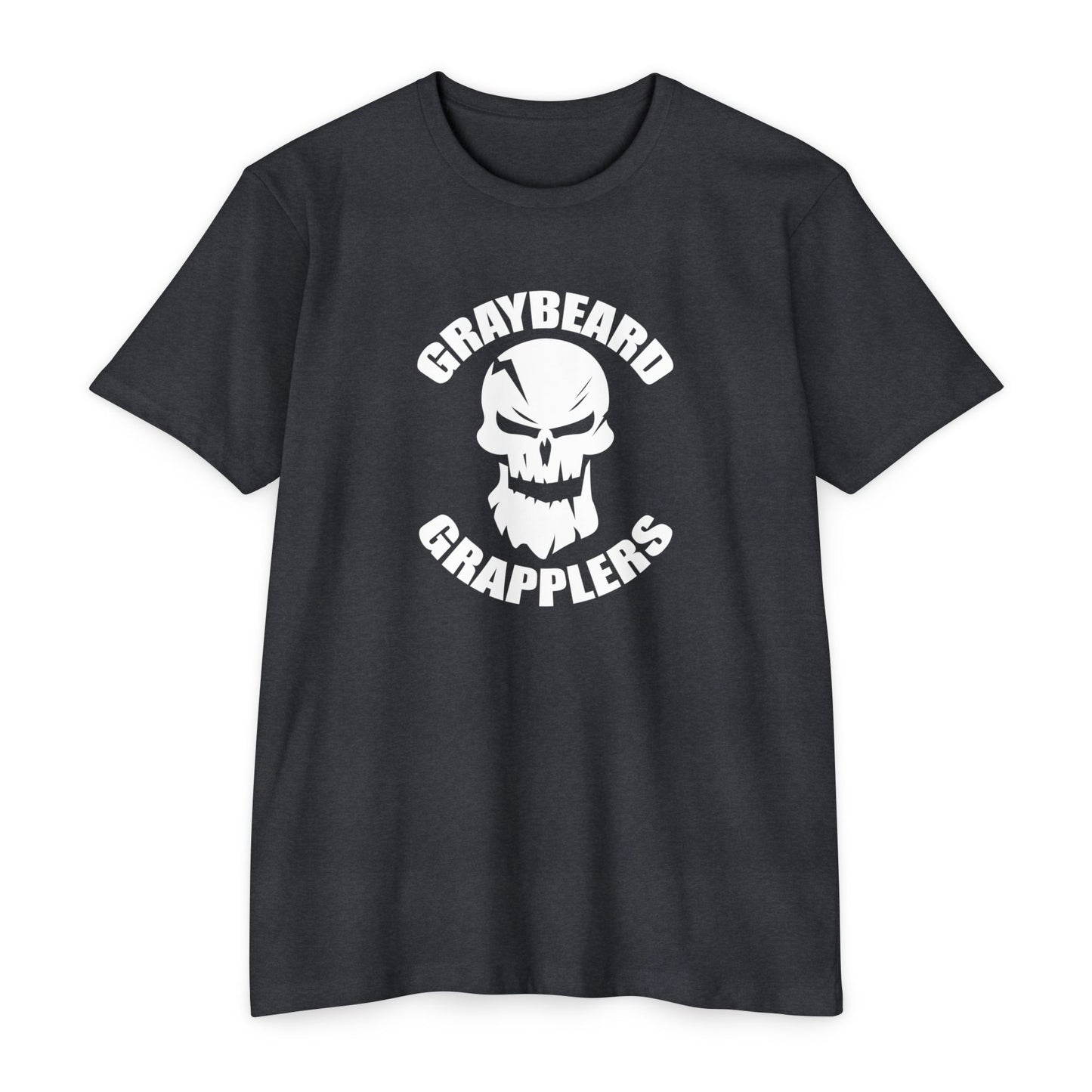 Graybeard Grapplers Logo Tee - Unisex CVC Jersey T-Shirt