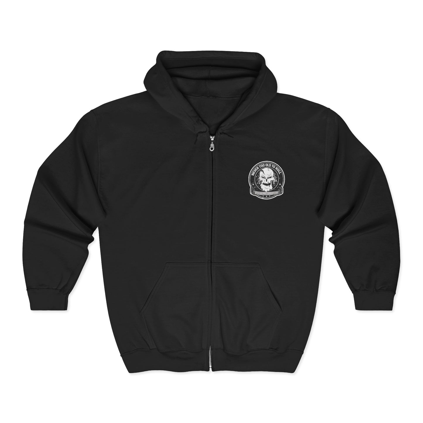 Never Too Old To Roll 50/50 Zip Hoodie