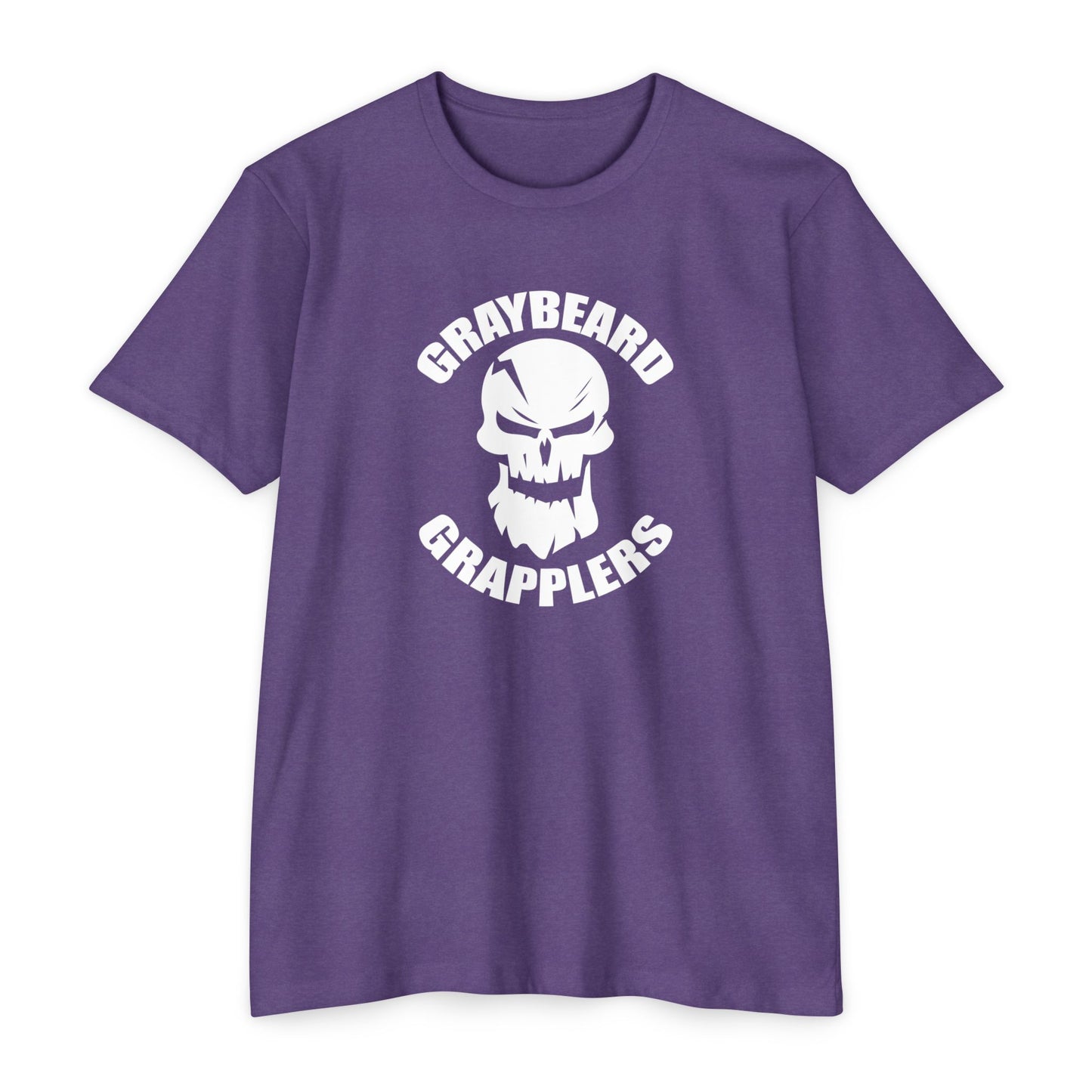 Graybeard Grapplers Logo Tee - Unisex CVC Jersey T-Shirt