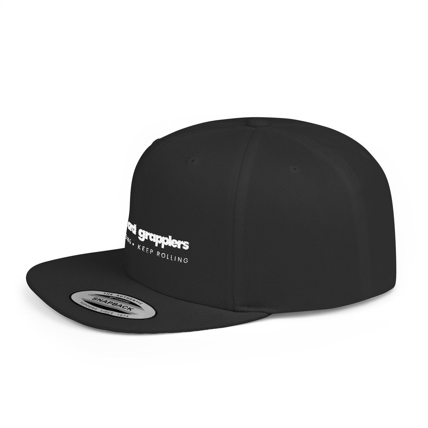 Stay Strong Flat Bill Snapback Hat