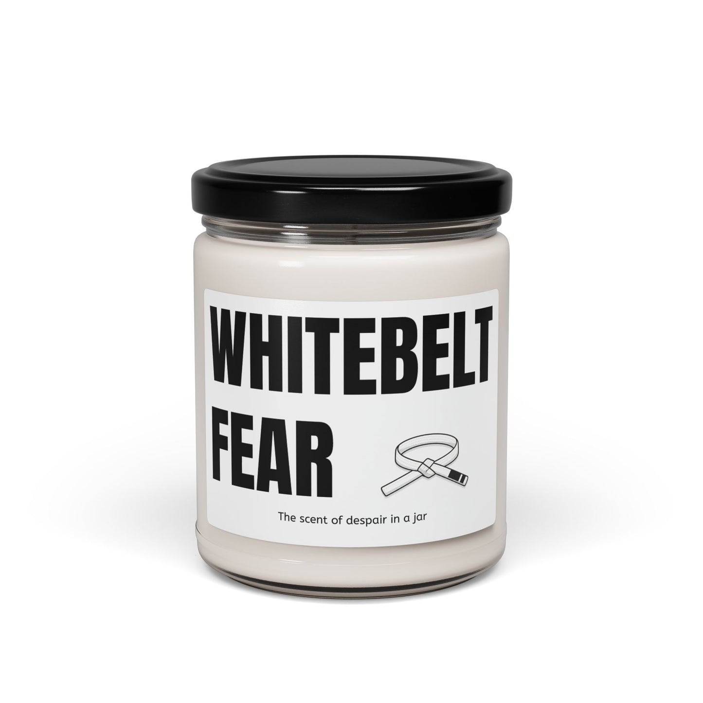 "Whitebelt Fear" Despair Scented Candle