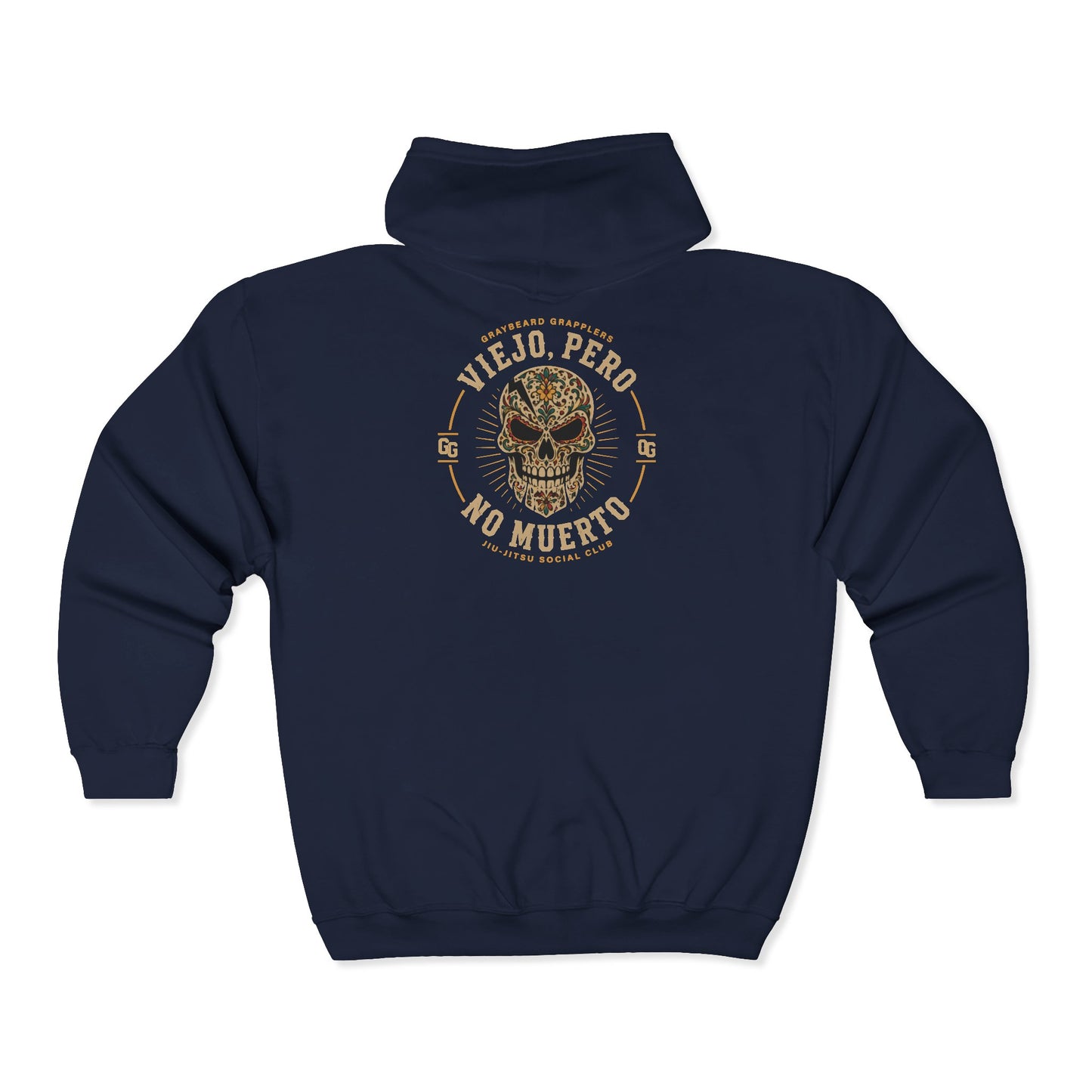 No Muerto 50/50 Zip Hoodie