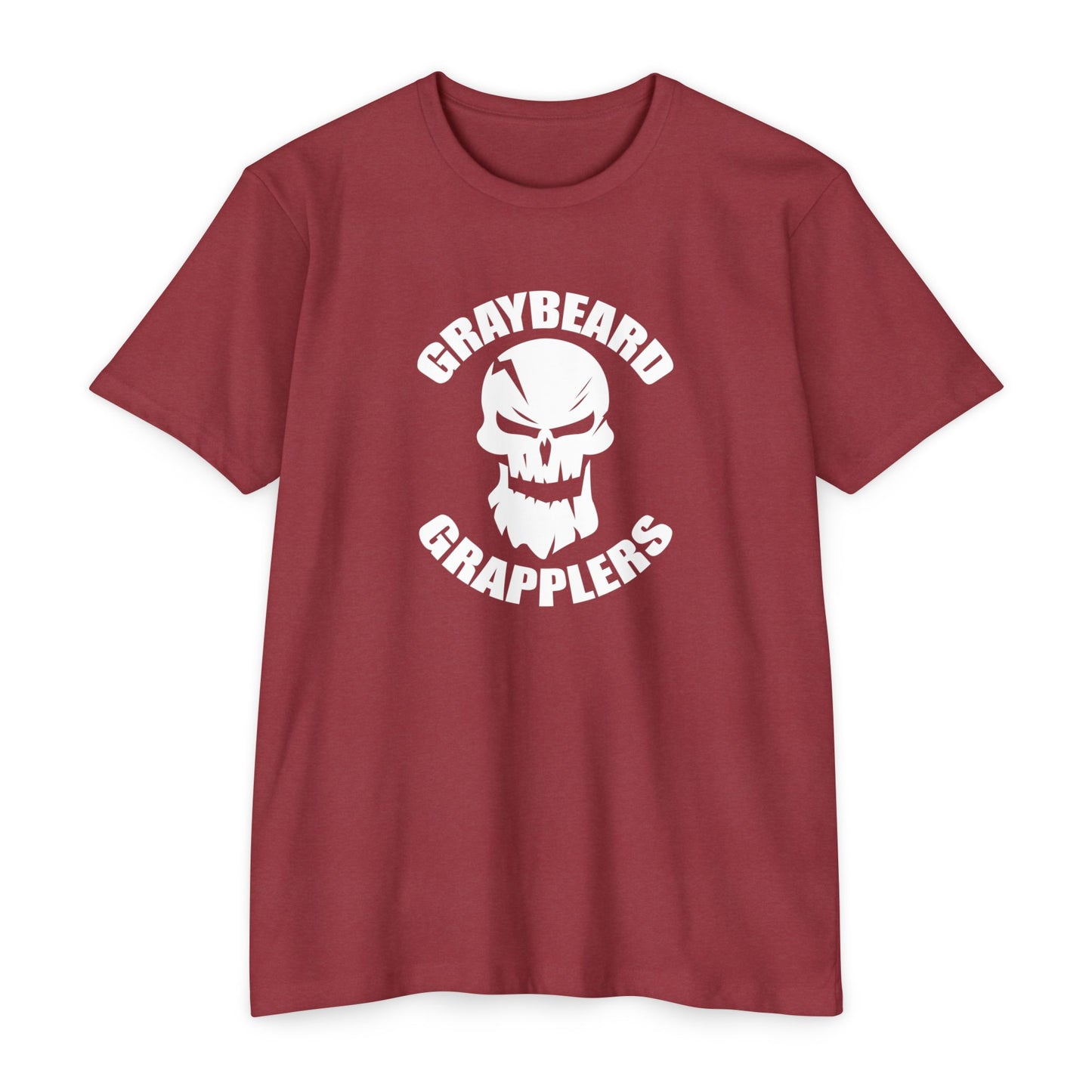 Graybeard Grapplers Logo Tee - Unisex CVC Jersey T-Shirt