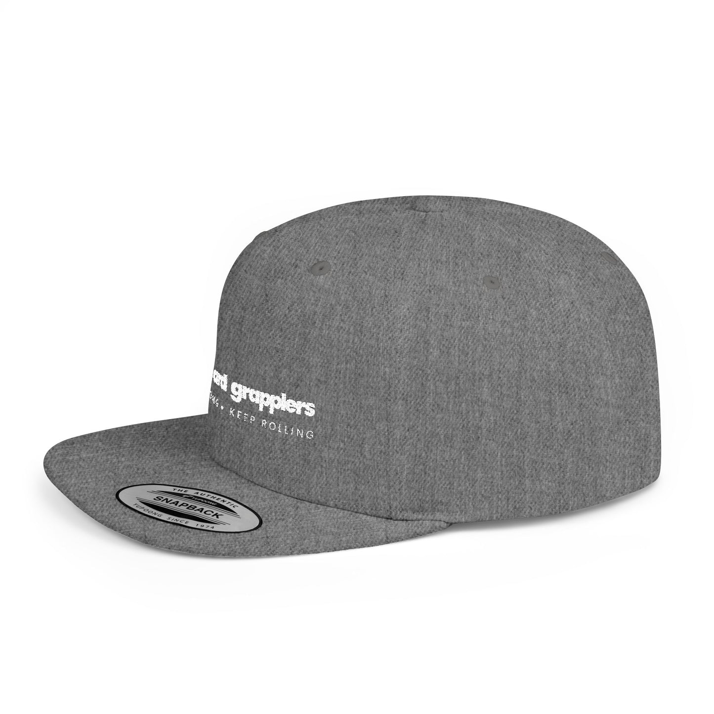 Stay Strong Flat Bill Snapback Hat