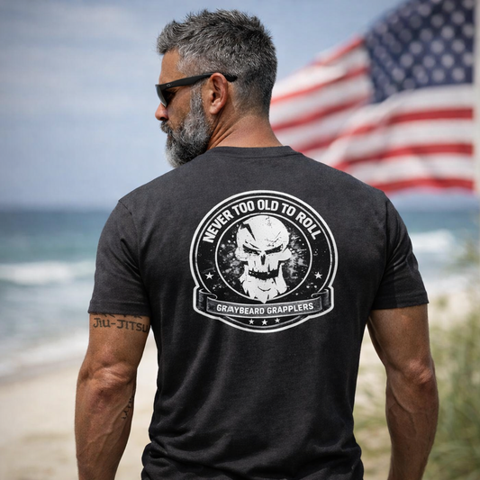 Never Too Old To Roll - Jiu-jitsu T-Shirt