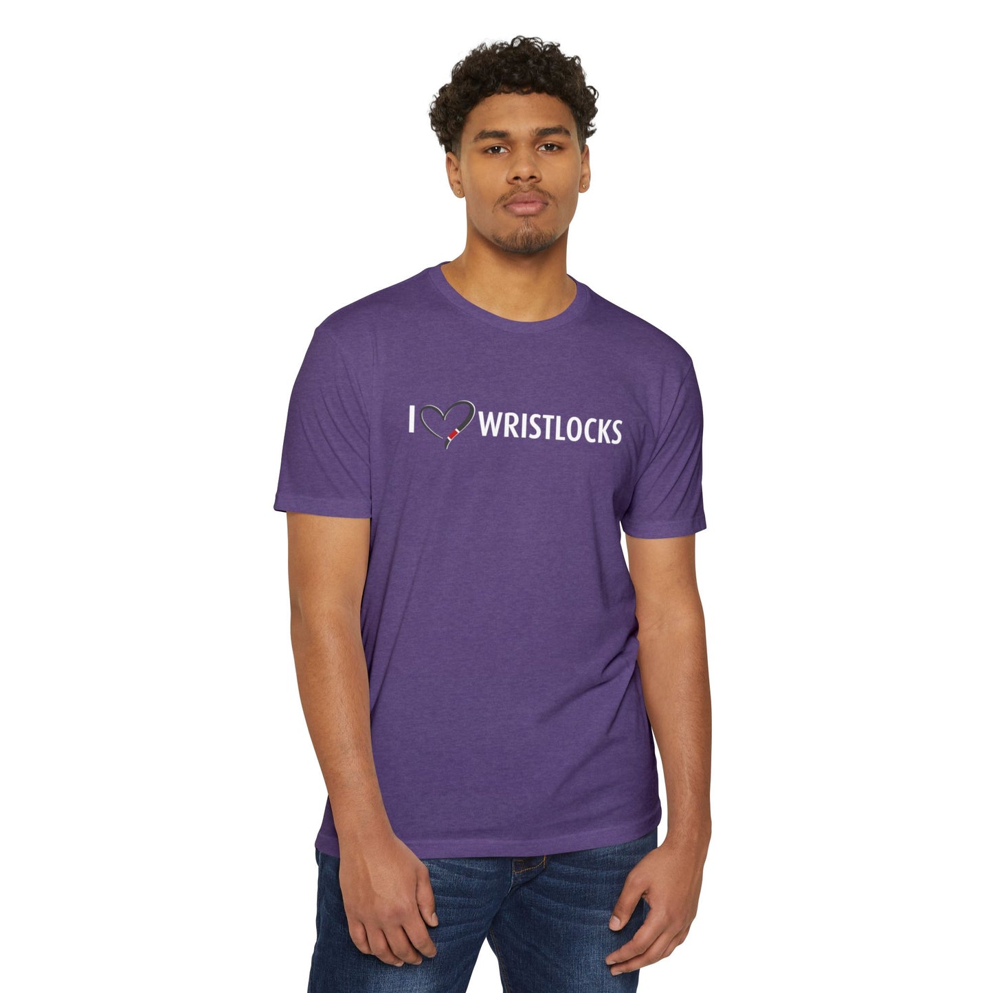 I Heart Wristlocks - Unisex CVC Jersey T-Shirt