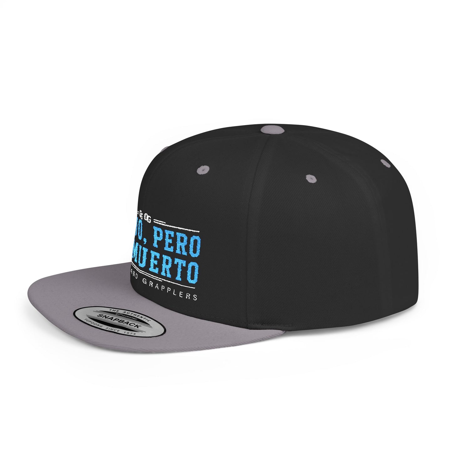 No Muerto Flat Bill Snapback Hat