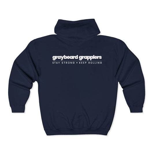 Stay Strong 50/50 Zip Hoodie