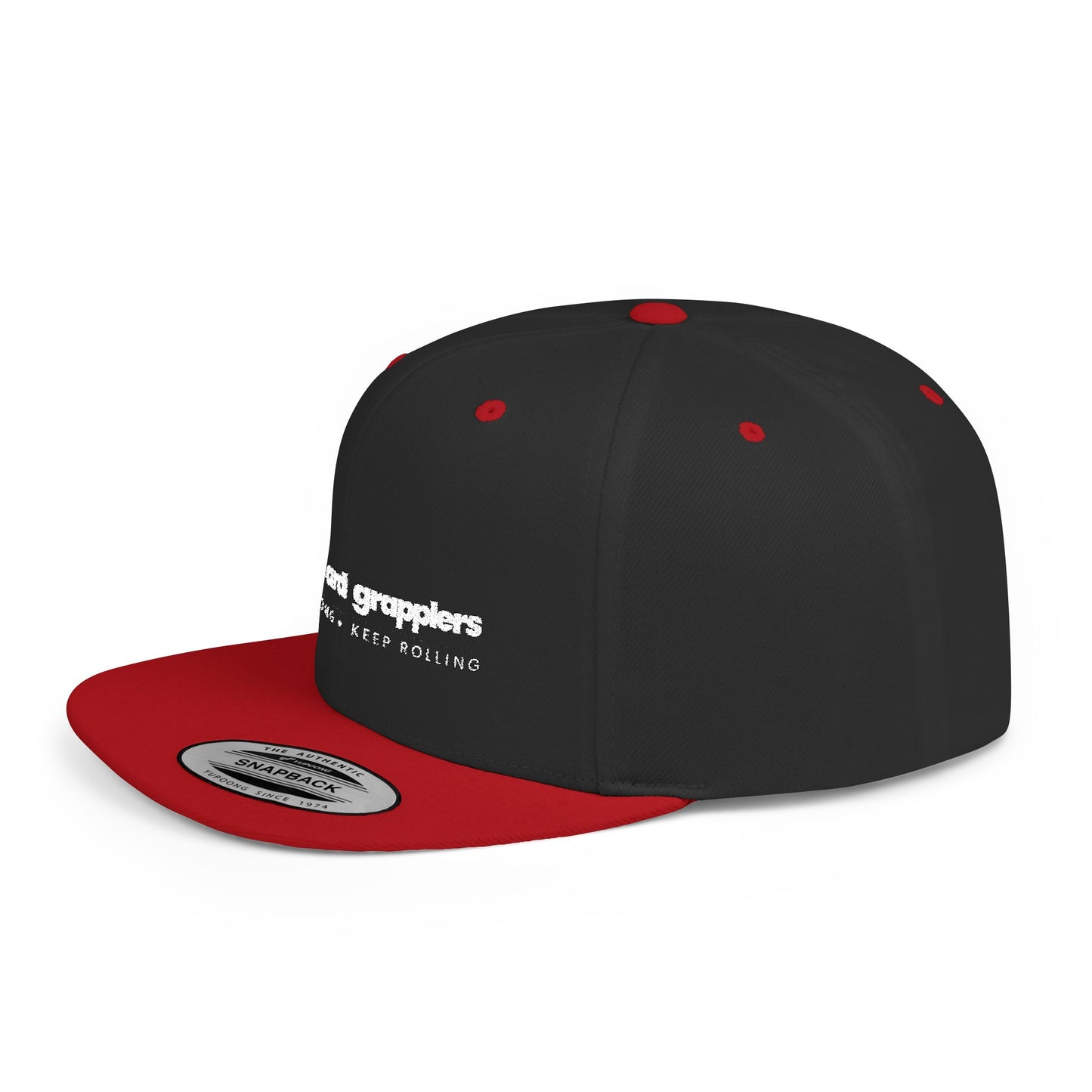 Stay Strong Flat Bill Snapback Hat