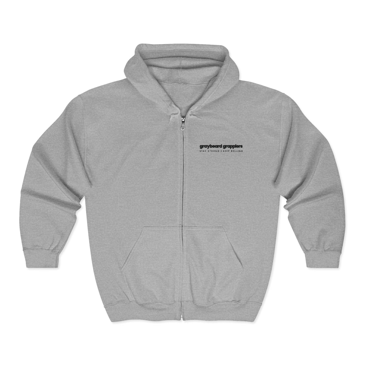 Stay Strong 50/50 Zip Hoodie