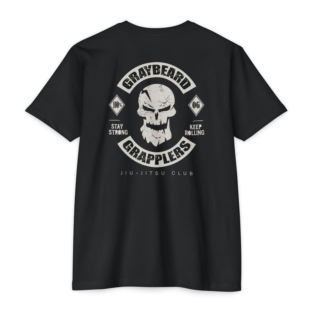 GG Biker Patch - Jiu-jitsu T-Shirt