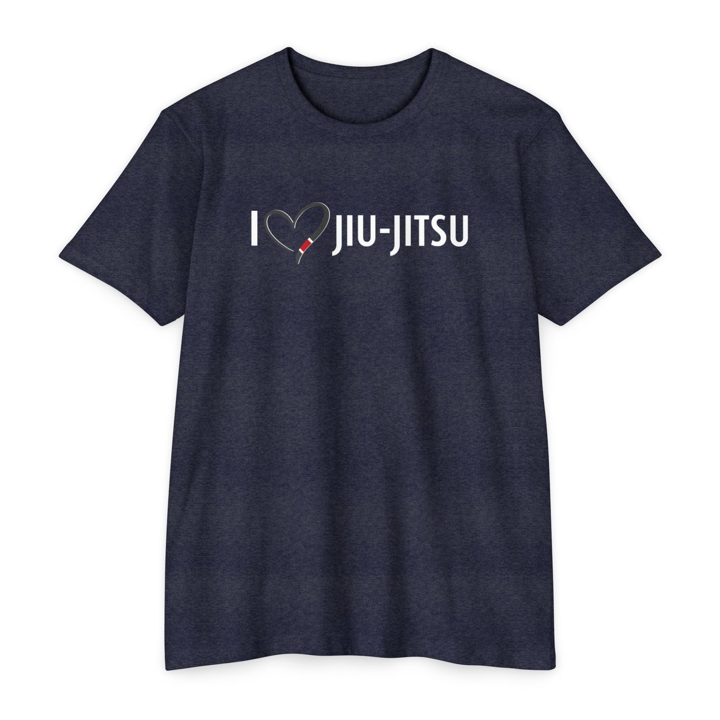 I Heart Jiu-Jitsu - Unisex CVC Jersey T-Shirt