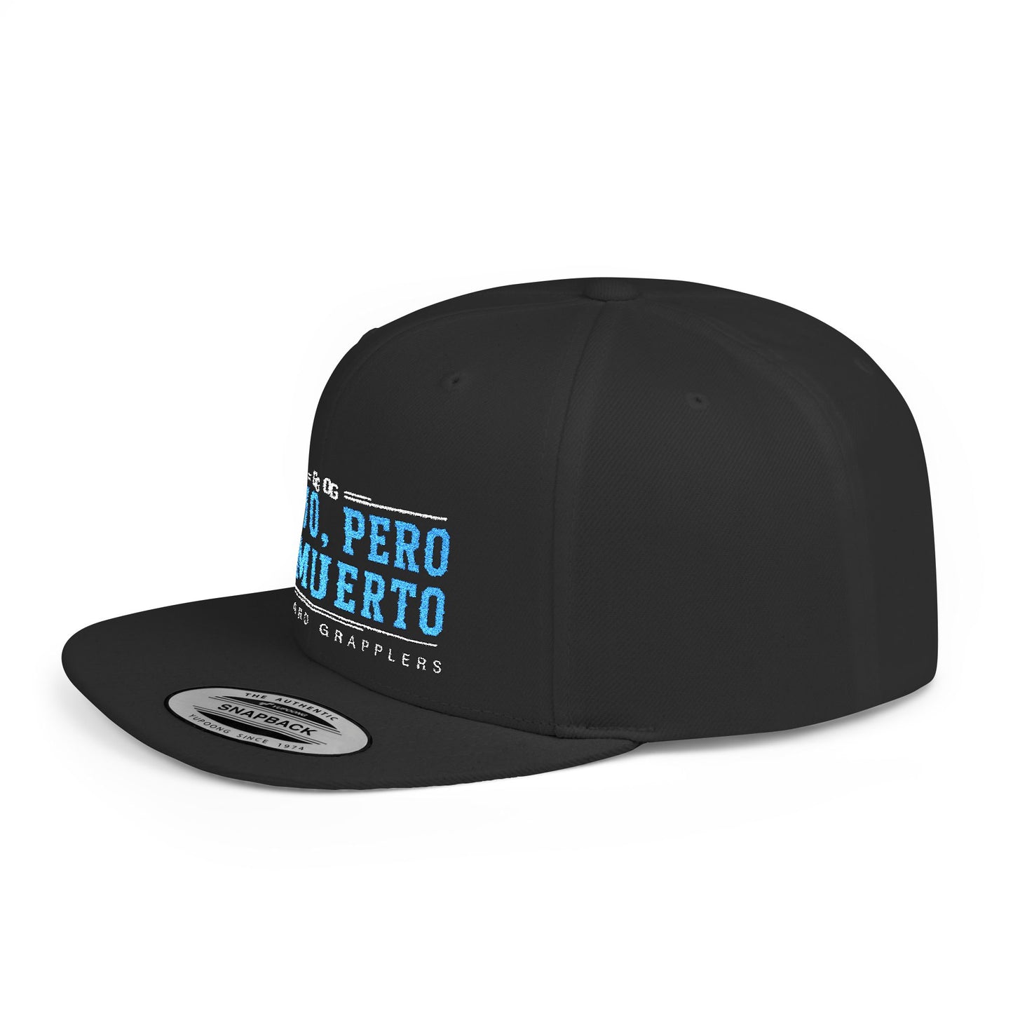 No Muerto Flat Bill Snapback Hat