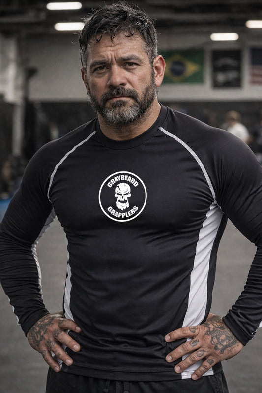 Circle Logo Long Sleeve Rashguard