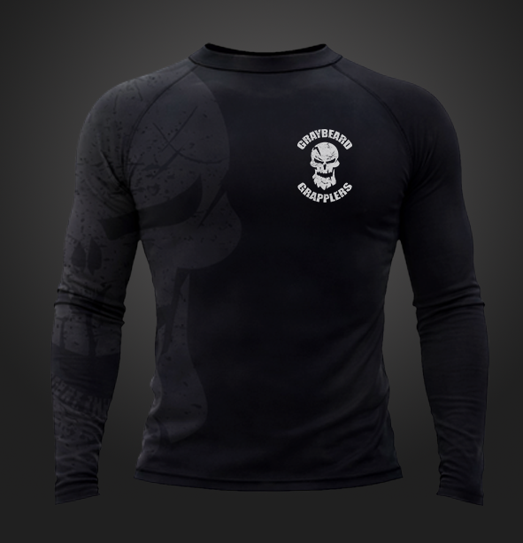 GG Skull Long Sleeve Rashguard
