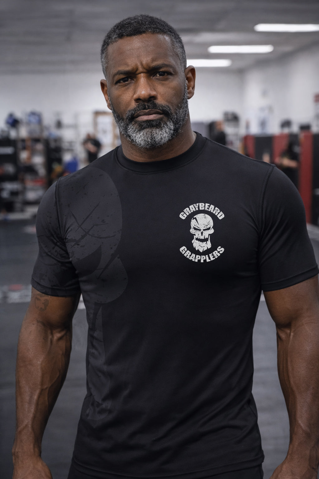 GG Skull Short Sleeve Rashguard