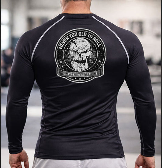 Never Too Old Long Sleeve Rashguard