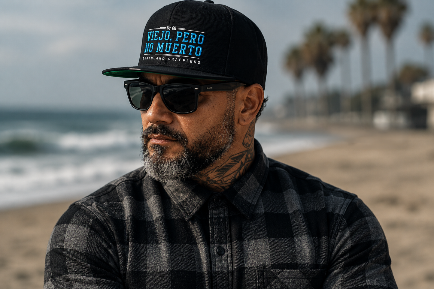 No Muerto Flat Bill Snapback Hat