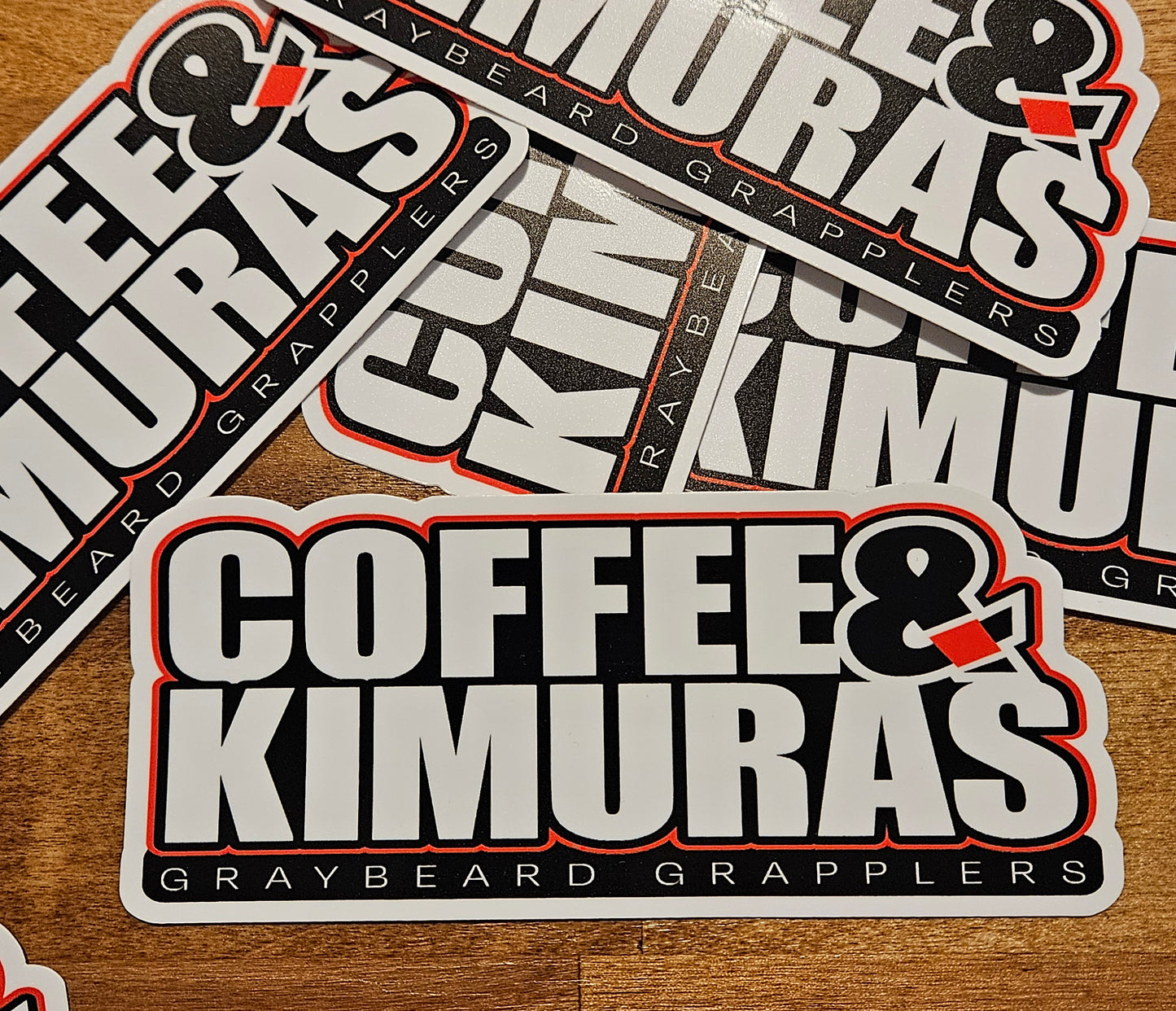Coffee & Kimuras Sticker - 6 inch