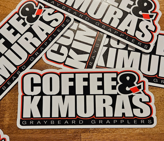 Coffee & Kimuras Sticker - 6 inch