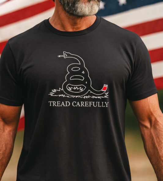 The Gadsden - Tread Carefully Jiu-jitsu T-shirt