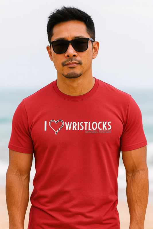 I Heart Wristlocks - Unisex CVC Jersey T-Shirt